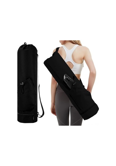 Ranyeek Mavi Renkli Spor Yoga Mat Çantası - Su Şişesi Cebi Ve Altı Islak Çanta İle - 31" Uzunluk - 330g Hafif - Kol Ve Sırt Taşıma Seçeneği Çok Renkli