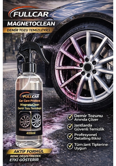 Fullcar Magnetoclean Demir Tozu Temizleyici 400 Ml