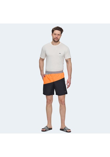 Slazenger ROHAN Erkek  Siyah / Turuncu Mayo
