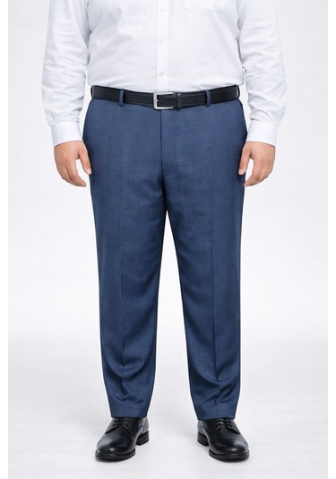 Classics Men Caserta Büyük Beden Erkek Kumaş Pantolon - 7561 Açık Mavi