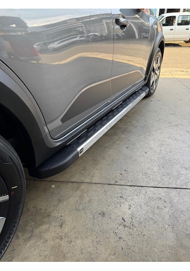 Türkmen Dacia Sandero 3 Stepway Krom Yan Basamak 183 Cm 2021 Üzeri