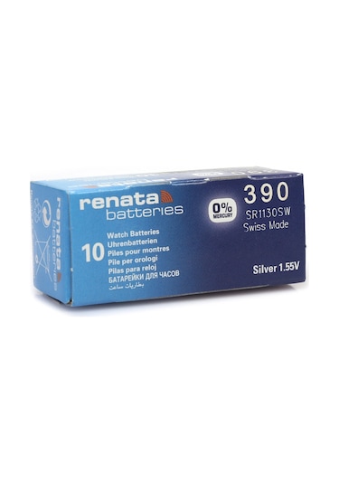 Renata 390 Sr1130sw 1.55v Alkalin Saat Pili 10 Adet