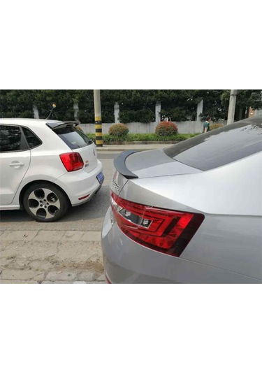 Skoda Superb Rs Boyalı Spoiler Pianoblack 2015-2019 Arası