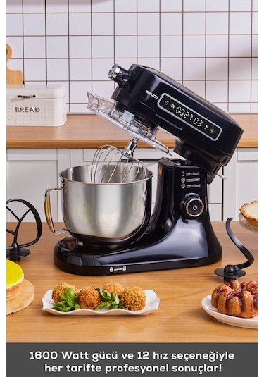 Karaca Pro Artisan Zaman Ayarlı 1600 W 5 L Mutfak Şefi