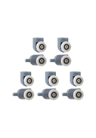 Kavisli Duşlar İçin Cam Kapı Rayları, Yaylı Hareketli Banyo Yedek Parçaları, Pürüzsüz Kayma, Darbeye Dayanıklı Ve Sessiz Pa