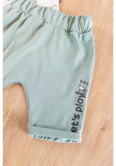 Sevimli Dostlar 2'li Yazlık Erkek Bebek Takım 001