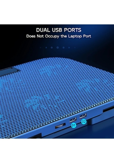 Xuweiwei Cep Telefonu Tutuculu Altı Fan Bilgisayar Soğutma Fanı Sessiz Braketi Oyun 6 Çekirdekli Soğutucu Verimli Soğutma Geliştirilmiş Performans