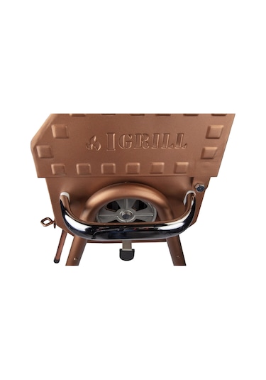 Igrıll Barbekü Cube 402 Mm Kömürlü Mangal Kahverengi