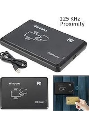 Proximity Kart Okuyucu Usb Rfıd Göstergeç 125Khz Em4100
