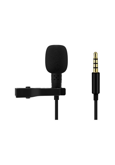 Singree Kablolu Mini Yaka Mikrofonu - Canlı Yayın Ve Kayıt İçin Gürültü Azaltmalı 360 Ses Alma 3.5mm/type-c