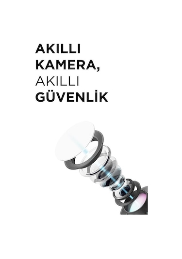 Torima Cmr30 Beyaz Şarjlı Duvar Lambası Görünümlü Dış Mekan Kamerası Akıllı Ip Güneş Enerjili Kamera