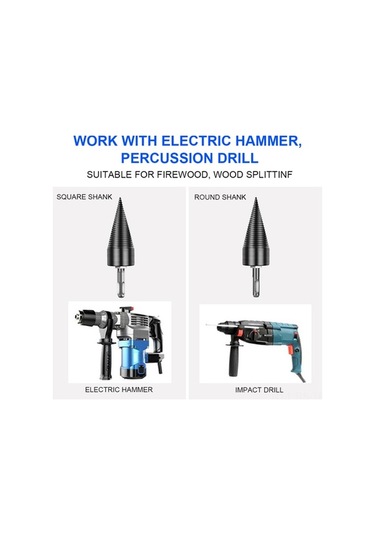 Pazly Titrekli Karbon Çelik 32mm Odun Bölme Matkap Ucu - Dayanıklı Ve Kolay Kullanım