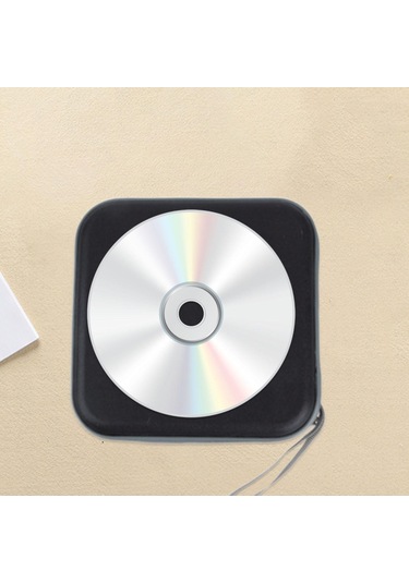 Suntek Cd Kutusu Dvd Saklama Taşıma Çantası Medya Siyah