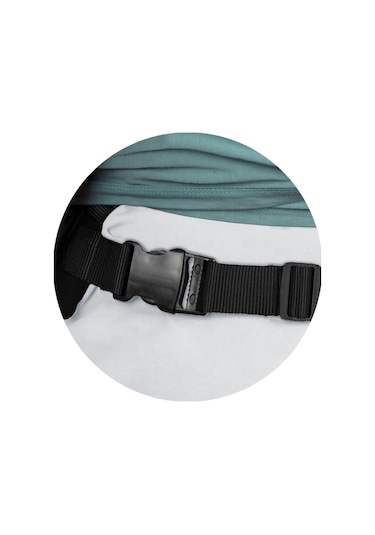 Sevi Bebe Art 571-15 Destekli Giymeli Sling Turkuaz