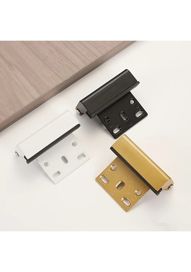 Willowhaven Taşınabilir Delme İşlemi Gerektirmeyen Alüminyum Hırsızlık Önleyici Kapı Kilidi Aksesuarlı Siyah