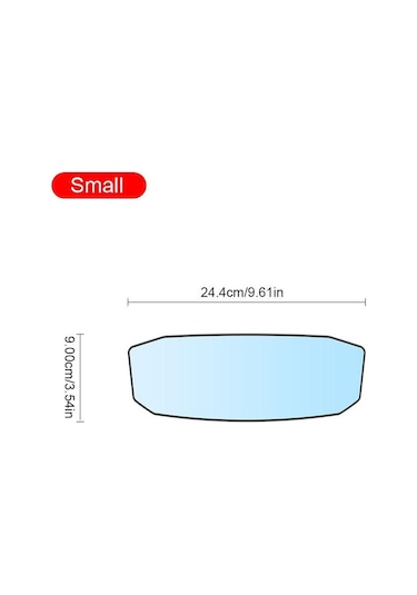 Seametal İç Araba Dikiz Aynası Evrensel Bebek Aynası Dikiz Aynaları Geniş Açı Büyük Görüş Güvenlik Oto Aksesuarları, Seçenekler: Small