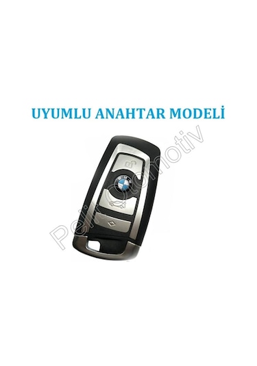 Bmw M3 M4 E34 E90 Anahtar Kılıfı Süperlüx Keyless Gümüş