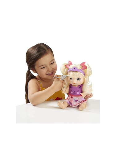 Baby Alive Bebeğimle Saç Tasarımı    Sarışın