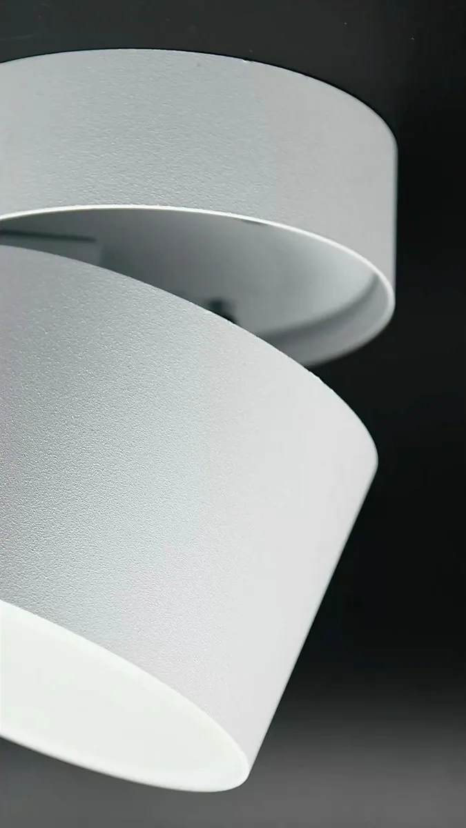 Truenergy 220v Doğrudan Bağlantılı Döner Spot İçin Duvar-tavan Lambası 196070756 Beyaz