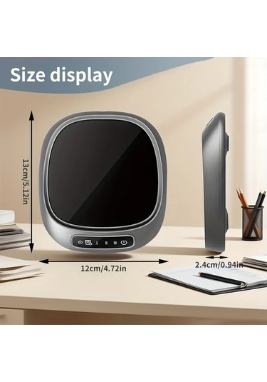 Willowhaven Pembe Mommed Akıllı Dokunmatik 3 Kademeli Usb Isıtıcılı Bardak Altlığı