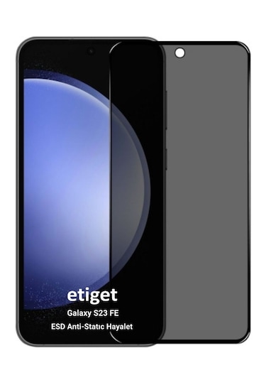 Samsung Galaxy Uyumlu S23 Fe Gizli Hayalet Cam Ekran Koruyucu