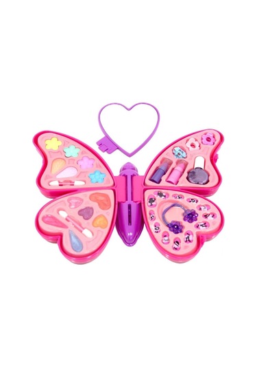 Pretty Pinky Kelebek Makyaj Güzellik Seti Oyuncak Makyaj Seti