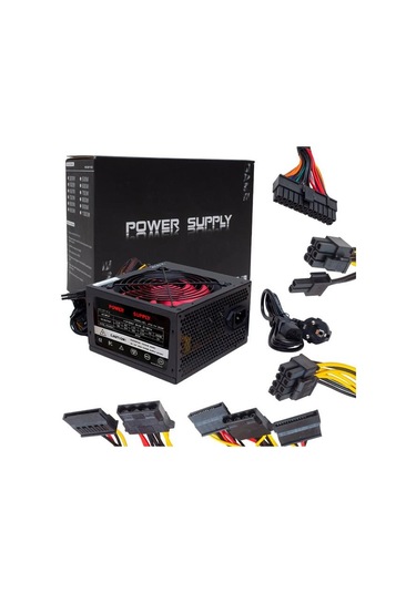 Powermaster Peak-250w 250 Watt Peak Pc Power Supply 12v 24 Pin