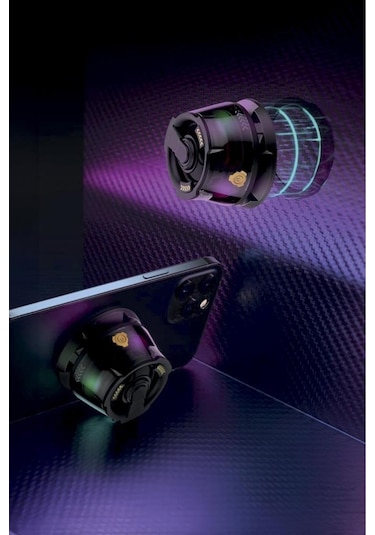 D39 Manyetik Rgb Işıklı 5.3 Telefon Tutucu Mini Bluetooth Hoparlör Speaker