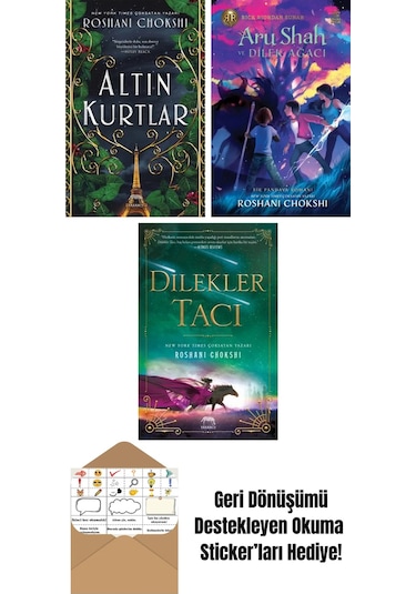 Altın Kurtlar + Aru Shah Ve Dilek Ağacı + Dilekler Tacı