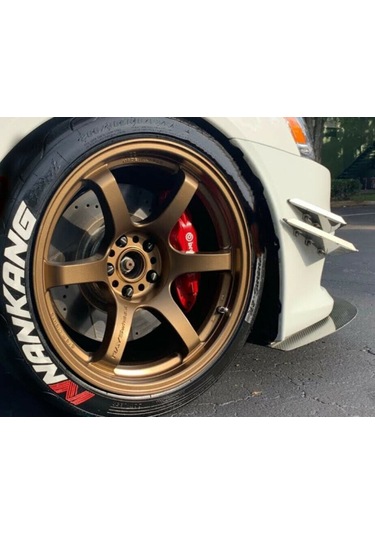 Lastik Yazısı Nankang Büyük Boy Araç Lastik Stikeri 31mm 4adett