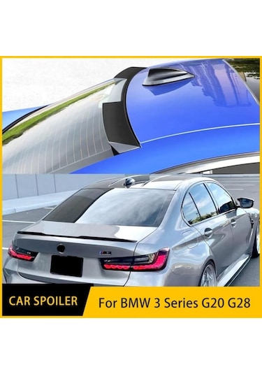 Bmw G20 3 Serisi M4 Style - Cam Ustu Spoiler 2019-2023 Spoiler Plastik