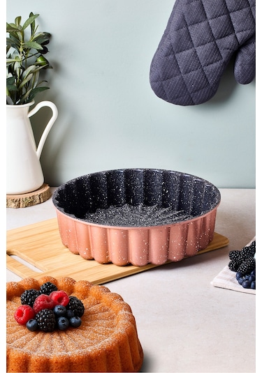 Cake Pro Döküm Papatya Rose Tart Kalıbı 26 Cm Rose