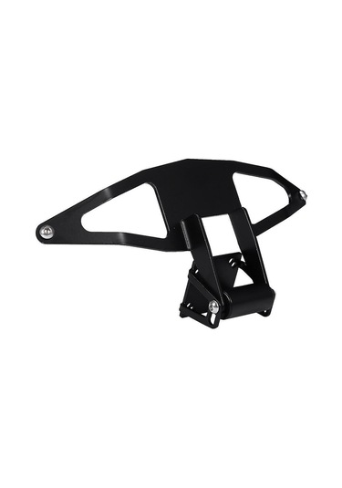 Yifomall Honda Vfr1200x Crosstourer 2012-2017 İçin Siyah Metal Gps Navigasyon Tutucu - 304 Paslanmaz Çelik, 22mm Çaplı Çubuk, Ön Cam Altı Konum, Suya Dayanıklı