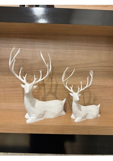 Beyaz Geyik Biblo 2 Li