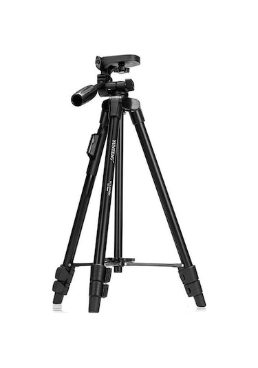 Yunteng 3388 Telefon ve Kamera İçin Bluetooth Kumandalı Tripod 146 CM