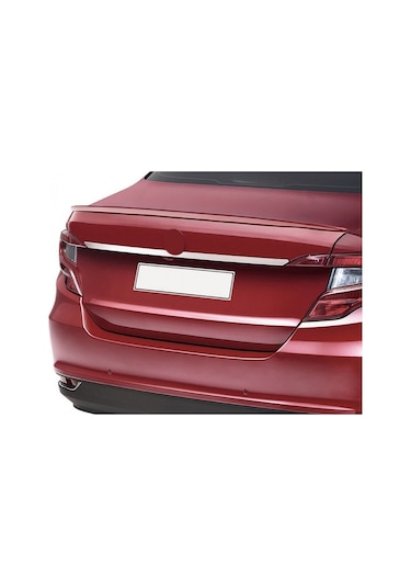 Fiat Egea 2016 - 2021 Plaka Üstü Krom Bagaj Çıtası