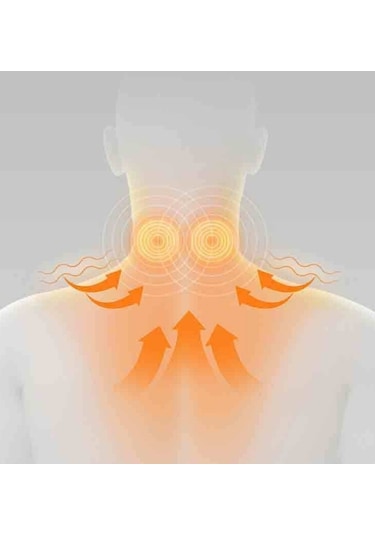 Lichen Boyun Masaj Aleti, Titreşimli Omuz Ve Boyun Masaj Aleti Beyaz