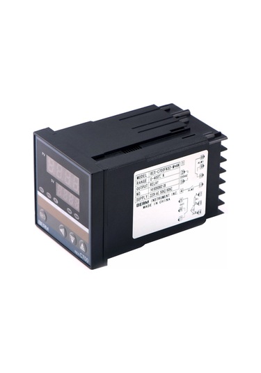 Moveevo 0-400 C Dijital Lcd Gösterge Akıllı Sıcaklık Kontrol Cihazı, Yüksek Hassasiyetli Röle Çıkışlı, 220v Isıtma Soğutma Kontrolörü