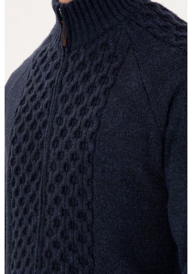 U.s. Polo Assn. Erkek Lacivert Hırka Triko 50294136-vr033 Lacivert