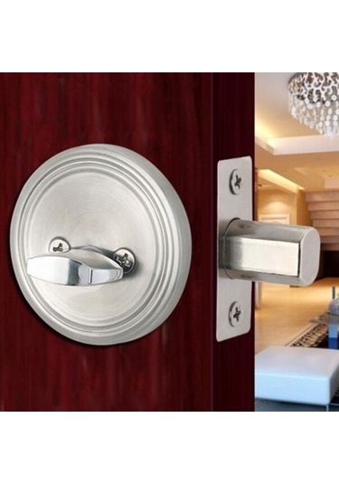 Jokmae Paslanmaz Yuvarlak Kolu Anahtar - 6cm, Standart Delik, Kolay Montaj