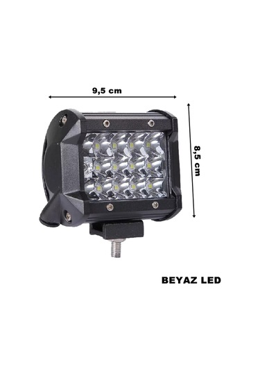 Off Road Led Bar Delici Beyaz Işık 12 Ledli 1 Adet - N11.1954
