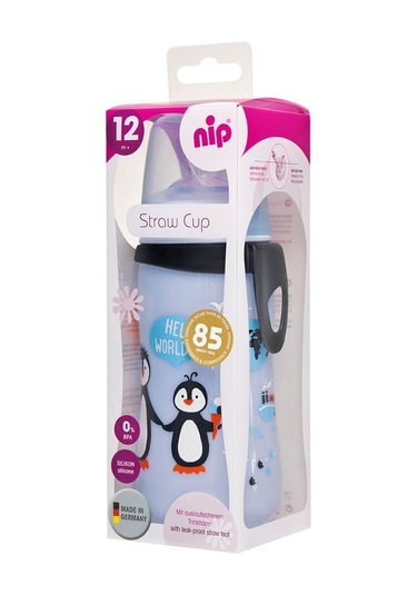 Nip Pipetli Bardak 330 ML Erkek Siyah