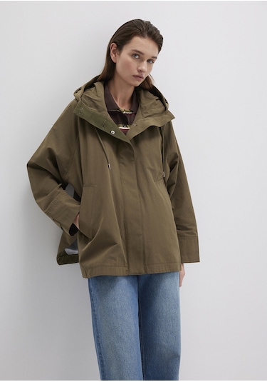 Mavi - Yeşil Trençkot 1110573-71543 Yeşil