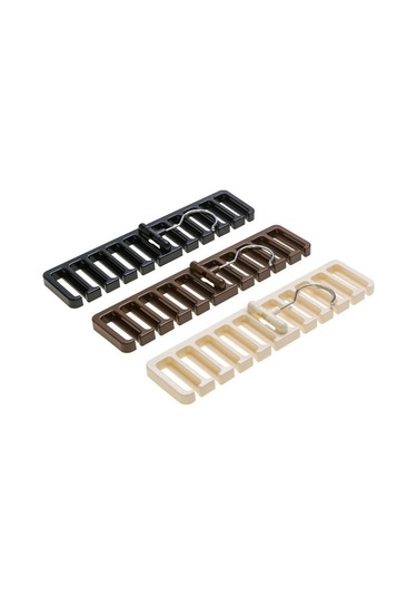 Homyl Çok Fonksiyonlu Kemer Askısı Raf Depolama Tutucu Siyah Siyah