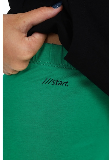 Toontoy Kız Çocuk Baskılı Taytlı Takım Siyah