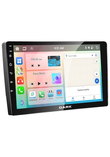 Dark 10" Ips Android 13, 4gb Ram 64gb Hafıza 2dın Carplay & An...