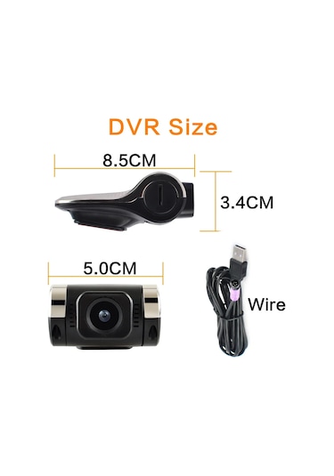 Araba Dvr Adas Android Multimedya Oyuncu Tam Hd Dvr Dash Cam Kamera Ldws Mini No Tf Card