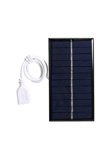 Pazly 1w 6v Küçük Güneş Paneli Usb'li Dıy Polisilisyum Hücre Su Geçirmez Kampçılık Taşınabilir Şarj Power Bank Telefon