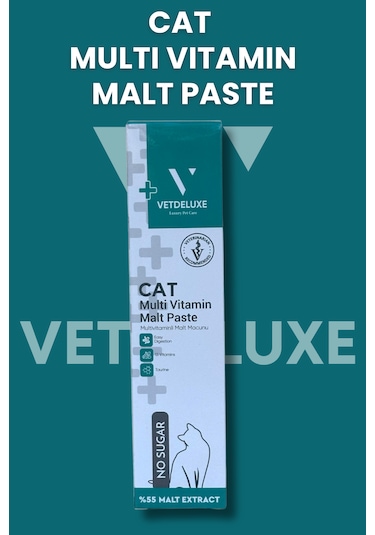 Vetdeluxe Multivitamin Malt Taurin ve 13 Farklı Vitamin İçeren Malt Macun 100 G