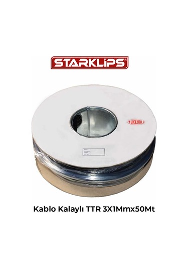 Kalaylı Kablo Ttr 4x1mmx50mt Mr
